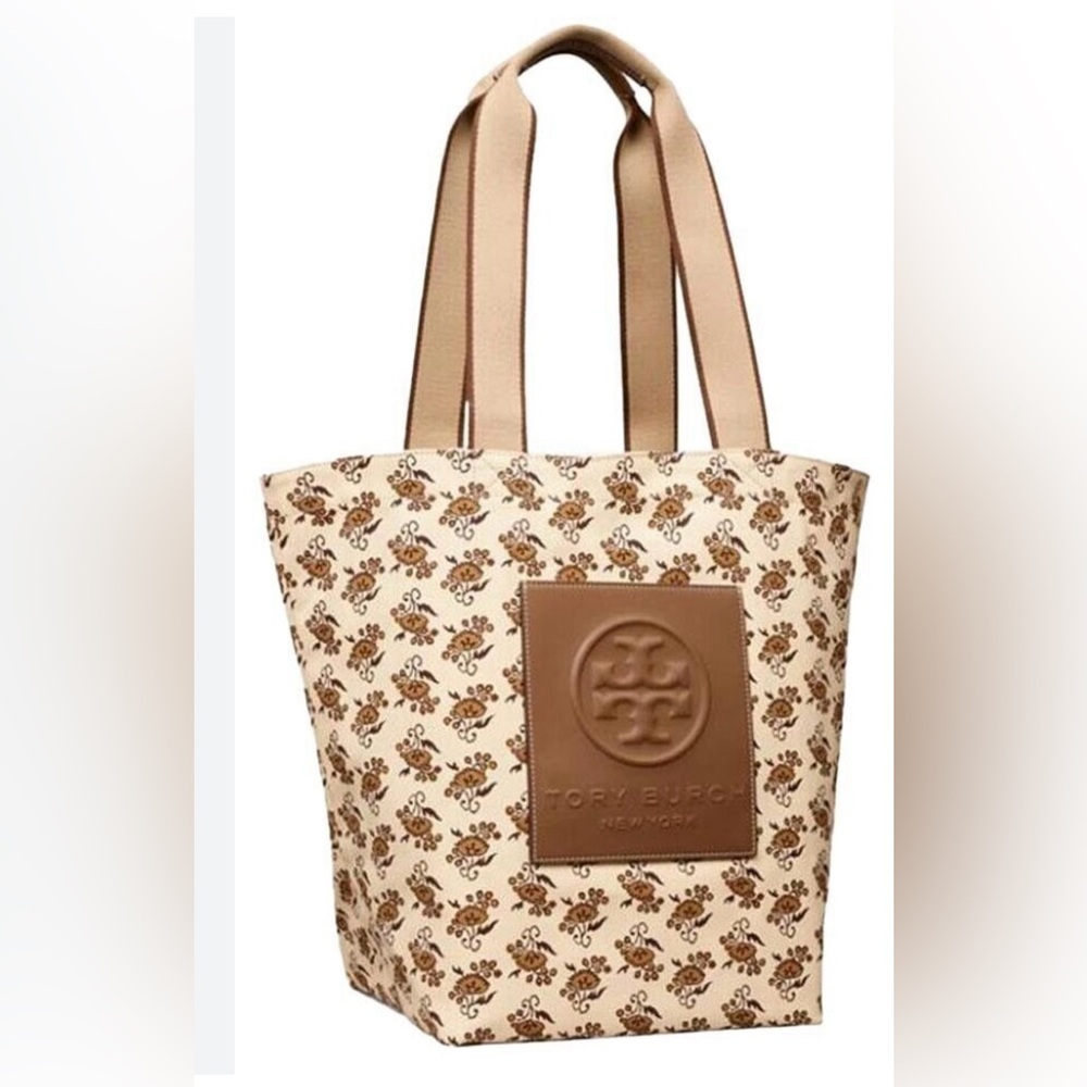 Tory Burch Tan and Brown Tote Bag